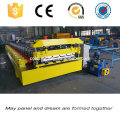 Good outlook good Quality steel roofing sheet profiling folding roll forming machine